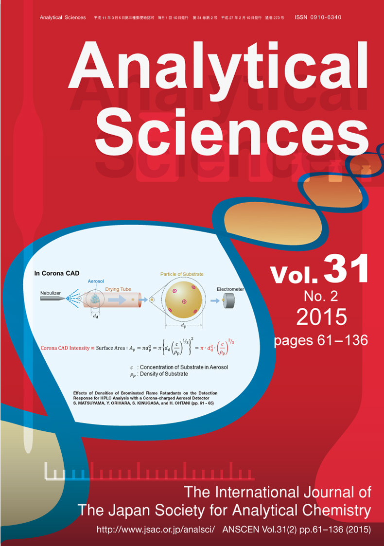 Vol 31 Num 2 Analytical Sciences